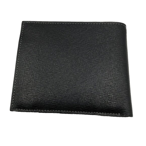 NWOT Defend Paris Black Bifold Wallet With Eyelet For Chain - Picture 5 of 8